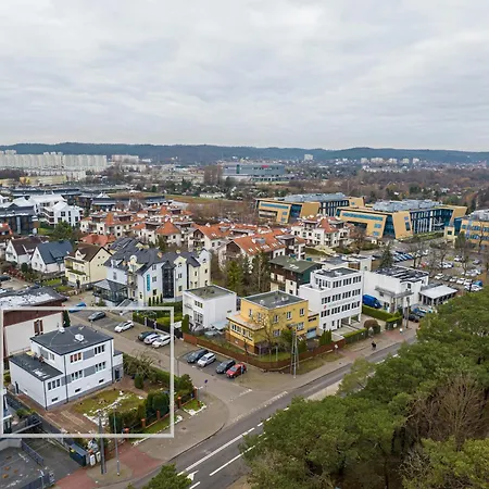 アパート Apartamenty Jelitkowska 13, Gdansk Jelitkowo, 100 M Od Plazy