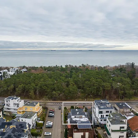 아파트 Apartamenty Jelitkowska 13, Gdansk Jelitkowo, 100 M Od Plazy